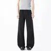 Pantalones atléticos de pierna ancha transfronterizos, 2026 ligeros casuales de verano de secado rápido para hombre, nuevos pantalones casuales de pierna recta