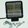 Luz de trabajo LED para coche dedicada transfronteriza de 4 pulgadas, 177 W, cuadrada, con apertura, foco de revisión para vehículo todoterreno