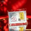 Pegatinas para Teléfono de Oro Puro 999, Láminas de Oro para Hacerse Rico de Princesa, Imanes de Refrigerador de Fortuna, Tarjetas de Oro de Tesoro, Regalos al por Mayor