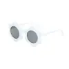 Novos Óculos de Sol Infantis Lindo Girassol Armação Redonda Cor de Gelatina Óculos para Meninas Tendência Óculos Personalizados para Meninos