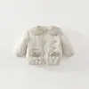 Nueva Chaqueta de Algodón para Niños Clase A Otoño e Invierno Chaqueta Acolchada Gruesa para Bebé Abrigo de Algodón Estilo Coreano Ropa de Algodón para Niñas