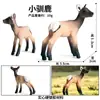 Crianças Simulação Veado-de-cauda-branca Animal Alce Veado Sika Modelo Ornamentos Sólidos Conjunto Brinquedos de Natal