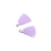 Franja Pequena de 3cm DIY para Roupas Pingente de Franja Colorido Argola para Pendurar Franja Feita à Mão Marcador de Página Acessórios de Vestuário Franja Venda por Atacado