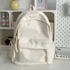 Mochila Estética de Alto Valor Leche Dopamina Fufu para Niñas, Estilo Coreano Simple para Estudiantes de Secundaria y Preparatoria, Mochila Compacta para Estudiantes Universitarios para Clase