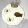 Japonés y Coreano Creativo Ins Lindo Súper Lindo Gatito Pez Broche Accesorios Dibujos Animados Peluche DIY Calzado Accesorios Accesorios