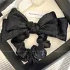 Nicho prata moda ~ arco headwear elegante intestino grosso anel de cabelo Coreia do Sul gravata corda feminina 2024 novo high-end