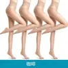 Meias calças femininas finas finas sexy de verão adicional invisível preto fino plástico atacado meias calças invisíveis