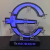 Suporte de Copo de Coquetel Luminoso para Bar KTV Suporte Criativo de Ferro para Taça de Vinho Carregamento Suporte de Copo para Uma Taça