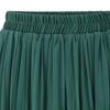 Pantalones casuales transfronterizos de talla grande europeos y americanos, moda de comercio exterior, color sólido, cintura elástica, pantalones capri plisados, pantalones de pierna ancha para mujer en stock