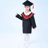Nuevo Uniforme de Doctor para Niños, Vestido de Graduación para Estudiantes de Jardín de Niños y Primaria, Uniforme de Licenciatura, Uniforme para Actuaciones, Uniforme para Actuaciones, Toga de Graduación