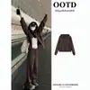 Conjunto de Otoño para Mujer 2026 Nuevo Estilo Sudadera Deportiva Chaqueta Casual Principios de Otoño Estilo Coreano Conjunto Completo con un Toque de Alta Gama
