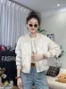 Chaqueta casual de estilo americano nueva de primavera, top versátil y moderno, abrigo corto simple holgado para mujer, chaqueta de primavera para mujer