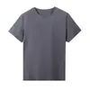 Camiseta de secagem rápida para homens, feita sob medida, fresca e que absorve a umidade, manga curta esportiva, top casual versátil de verão com gola redonda, fábrica