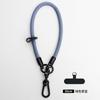 Cordão para Celular Pendurado no Pescoço Transversal 8mm Tira Trançada Corda Curta para Pulso Capa de Celular Cadeia de Cordão Atacado Fábrica