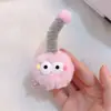 Pinza para el pelo de Monstruo Pequeño de Peluche Adorable Pinza Peluda para el Pelo de Niños Pinza de Pico de Pato Muñeco Feo Pinza de Bola de Pelo Divertida