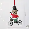 Shengyuan Nuevo Plano Soldado de Papá Noel Adornos para Árbol de Navidad de Hierro Forjado Accesorios de Decoración Navideña DIY Venta al por Mayor