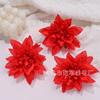 Simulação Peônia Flor Cabeça DIY Handmade Hanfu Headwear Conjunto de Casamento Pano de Seda Falso Flor Tiro Adereços Cena Decoração
