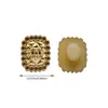 Ventas Directas de Fábrica Zuecos DIY Estilo Ins Electrochapado en Oro ABS con Diamante Perla Lazo Varios Estilos Mayoreo