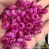 Contas de cristal natural ágata jade com furo grande 5*10mm contas de ábaco acessórios para colar pulseira DIY feitos à mão