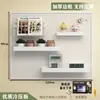 Estante de Almacenamiento con Tablero Perforado Estante de Herramientas para Entrada Cocina Tienda Multifuncional Hardware de Pared de Acero Inoxidable Tablero Colgante de Almacenamiento