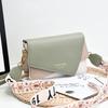Bolsa Pequena com Alça Larga para Ombro Feminina 2023 Nova Moda Estilo Coreano Fashion Colorblock Bolsa Feminina Distinta Transversal de Ombro Pequena Quadrada