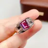 Popular Transfronterizo Anillo Alexander Accesorio Femenino Nicho Gama Alta Joyería de Plata 925 6*8 Moda Venta Directa de Fábrica