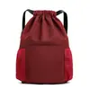 Mochila de entrenamiento de fútbol y baloncesto, personalizable con logo, bolsa con cordón deportiva y de fitness para actividades