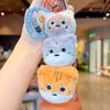Jinnew original cuerda gato pez peluche apilable música peluche llavero colgante lindo pequeño colgante regalo