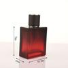 Frasco de perfume masculino quadrado de 60ml, spray de baioneta com tampa de crocodilo, frasco de perfume de grande capacidade, fabricantes em estoque