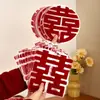 Pegatinas de Doble Felicidad para Bodas, Pegatinas Electrostáticas Afelpadas para Habitaciones de Boda, Ventanas de Cristal de Sala de Estar, Pegatinas de Doble Felicidad para Decoración de Compromiso