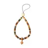 Lanyard para Teléfono Estilo Nacional Bodhi Bodhi Envejecido con Tuerca de Marfil León Despertador Lanyard Corto de Muñeca Accesorio Portátil para Mujeres