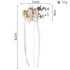 Pulsera de Flores para Boda Europea de Alta Gama Banquete Fiesta Flor de Mano Artificial Accesorios de Fotografía de Estudio para Boda al Aire Libre en el Bosque