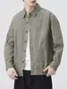 Ropa para Hombre Fengshe / Nueva Chaqueta Retro Japonesa de Trabajo para Hombre de Bolsillos Múltiples Holgada Casual Estilo Americano