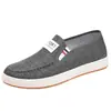 Zapatos de Lona para Primavera y Otoño 2026 Versátiles Casuales para Hombre sin Cordones Zapatos de Tela con Suela de Goma del Viejo Pekín Zapatos de Trabajo