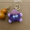 Piel sintética de visón Muñeca Bola de Carbón Pequeña Colgante Muñeca de Pareja Llavero para Bolso Llavero para Mochila Versátil y Linda