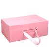 Caja Portátil de Cartón Plegable de Papel Kraft Dura para Zapatos de Bebé y Niños Almacenamiento Caja de Color para Embalaje al por Mayor