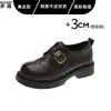 Em estoque~Mocassins de Couro Genuíno Femininos 2026 Novos Mary Janes Solado Macio Confortáveis Sapatos Pequenos de Couro Corte Profundo Sapatos Únicos