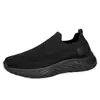 Casal 2026 Primavera/Verão Flyknit Respirável Leve Tênis Esportivo Solado Macio Slip-on Sapatos Preguiçosos Unissex Sapatos de Malha