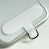 Parche de Lanyard para Teléfono de Tela Curada Almohadilla Fija en Forma de T Anti-Pérdida Funda de Teléfono de Tela Colorida Accesorio Fijo para Colgar No Poroso