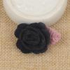 Flores de camelia pequeñas de 3 cm, hechas a mano, para hacer joyas, ropa pequeña, accesorios florales, directo de fábrica