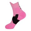 Calcetines de Baloncesto de Media Pantorrilla con Bloques de Color Personalizables con Malla Transpirable Disipación de Calor y Calcetines Deportivos Antideslizantes para Adultos y Niños Entrenamiento y Competición
