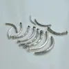 Tailandia Chiang Mai Tubo Curvo de Plata Hecho a Mano Tubo Delgado Liso Tubo Pequeño Tallado Pulsera Collar Joyería de Plata DIY Accesorios