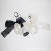 Colgante de estilo coreano con lazo de perla simple y forma de corazón, colgante para ropa, bolso de teléfono móvil, venta directa de fábrica