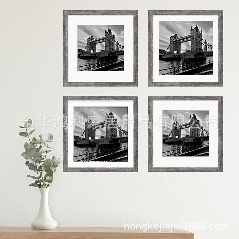 四件套挂墙示意