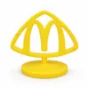 Pegatina de Coche Maybach de McDonald's Decoración Creativa Impresa en 3D Estilo de Vida Maybach Imán para Nevera Pequeño Regalo