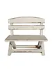 Taburete de Escritorio Rústico de Madera Maciza Estilo Vintage, Silla Pequeña Creativa Personalizada, Soporte para Flores, Accesorio de Decoración para el Hogar, Accesorio Decorativo, Adorno
