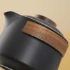Juego de té para acampar al aire libre, juego de taza exprés portátil, juego de té de viaje, tetera, regalo de empresa