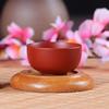 Tetera de Arcilla Púrpura Yixing, Juego de Té Cerámico Pequeño para una Persona con Filtro, Incluye 4 Tazas