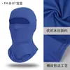 Capucha Cortavientos Transpirable de Cara Completa para Protección Solar de Verano al Aire Libre para Hombres, Máscara de Motocicleta de Nylon Hielo Seda Absorbente de Sudor de Secado Rápido