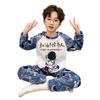 2025 Pijama de Franela Nuevo para Niños Primavera, Otoño e Invierno Engrosado para Niños Medianos y Grandes para Niñas Terciopelo Coral Traje para el Hogar